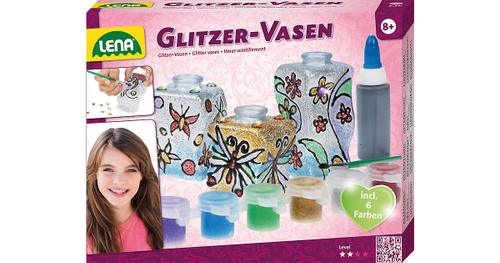 Glitzer-Vasen