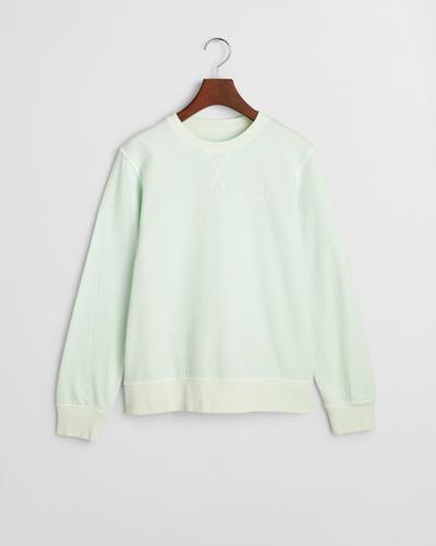 Sunfaded Rundhals-Sweatshirt S - Faded Mint
