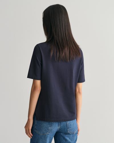 Shield Piqué Poloshirt S - Evening Blue