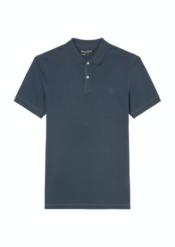 Poloshirt Piqué shaped Blau XXL