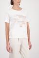 T-Shirt mit Strasssteinen 46 - Off-white
