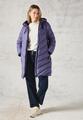 Mantel mit Schweißnähten XXL - Stormy Violet