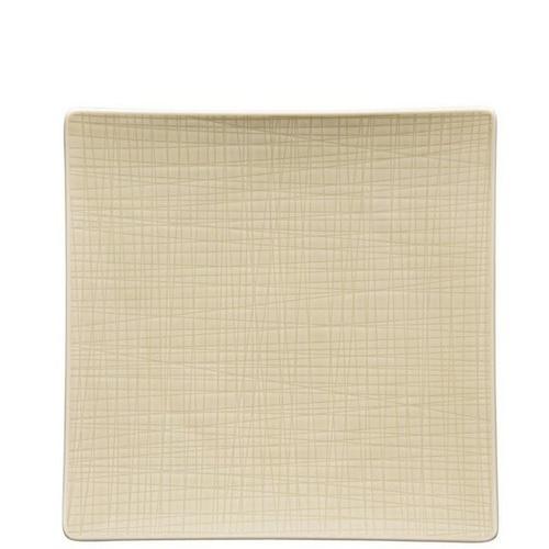 Rosenthal Speiseteller »Mesh Colours Cream Teller 27 cm quadr. flach«, (1 Stück)