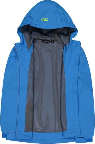 CMP Kinder Regenjacke KID JACKET FIX HOOD 128 in Blau