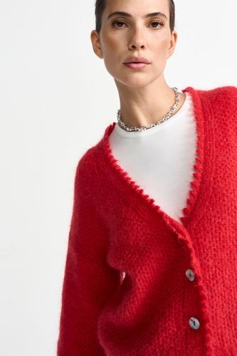 Cardigan - Rot / M