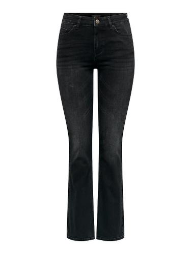 ONLBLUSH MID FLARED DNM TAI1099 NOOS XS/32 Ausgestellt - Washed Black