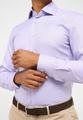 Hemd Twill Langarm 43/Langarm - 67cm SLIM FIT - Orchid