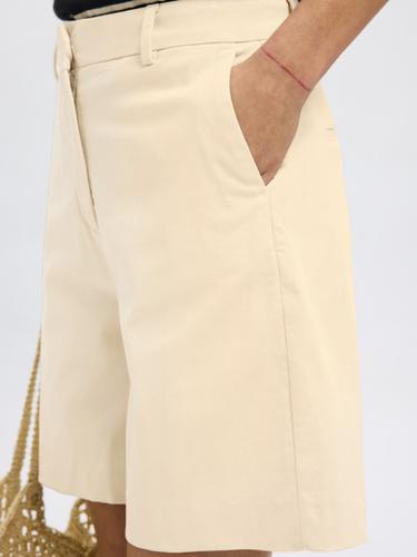 SLFVIENNA HW WIDE SHORTS 34 Normal geschnitten - Birch