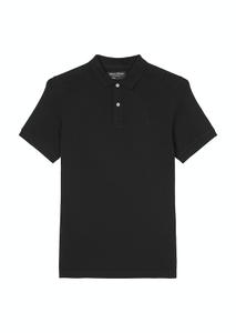 Poloshirt Piqué shaped Schwarz 3XL
