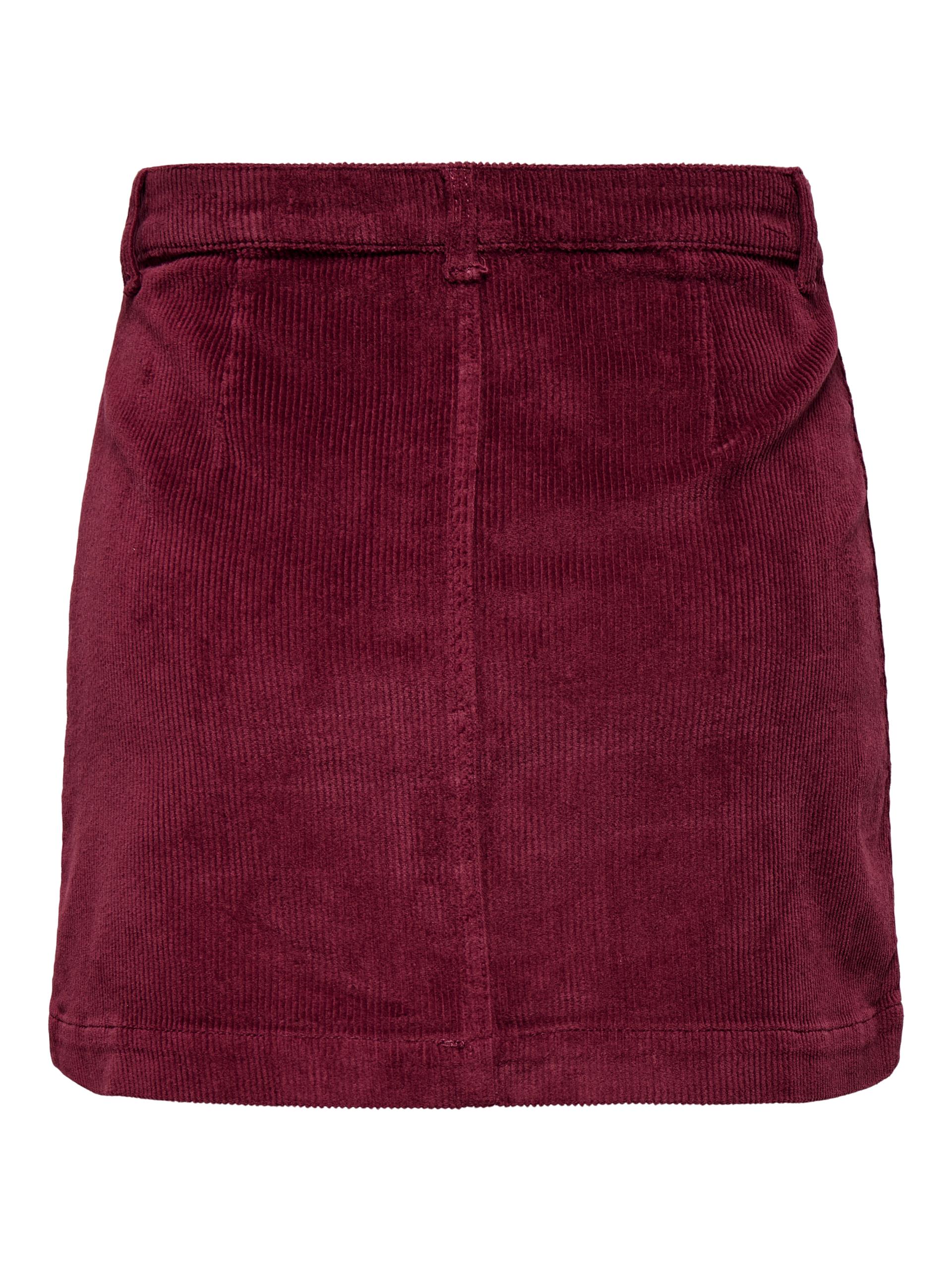 ONLAMAZING GLOBAL HW CORD SKIRT PNT NOOS S - Tawny Port