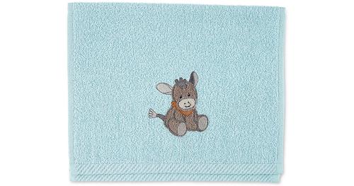 Kinderhandtuch Emmi hellblau