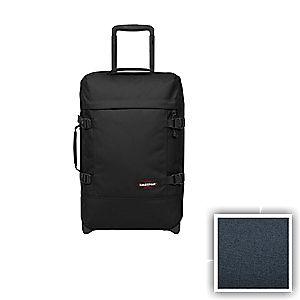 EASTPAK Rollkoffer "Tranverz S Upper East Stripe" - in Grau