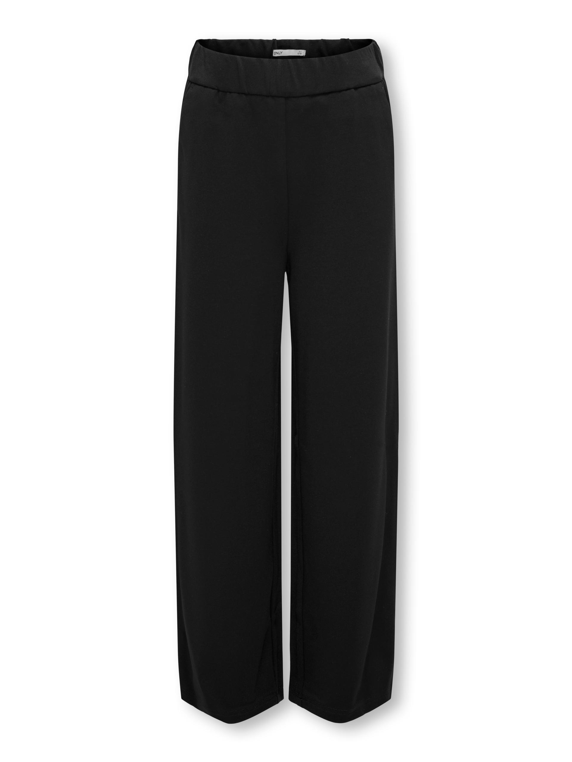 KOGPOPTRASH LIFE WIDE PANT PNT NOOS 128 Locker geschnitten - Black