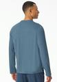 Langarmshirt Rundhals 50 - Atlantikblau
