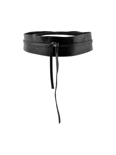PCVIBS LEATHER TIE WAIST BELT NOOS