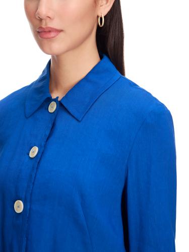 Leichte Leinen-Jacke 38 - Gentian