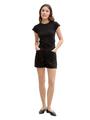 TTLINOU WIDE Jeans Shorts XL Relaxed Fit - Deep Black