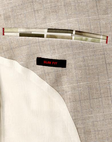 CG Cuba-J SV Sakko 48 Slim Fit - Hellbeige