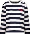 Sweatshirt mit Streifen 44 - Marine Ringel