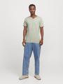 JJESPLIT NECK TEE SS NOOS L Normal geschnitten - Iceberg Green