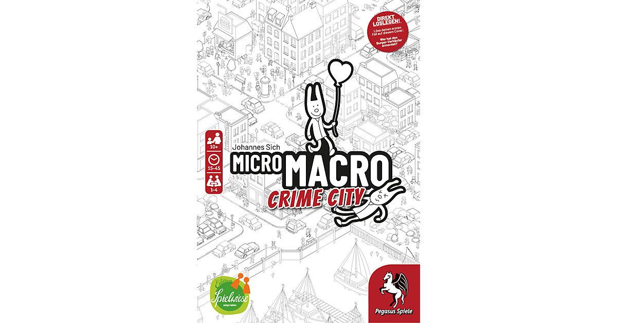 SPIEL DES JAHRES 2021 - MicroMacro: Crime City (Edition Spielwiese)