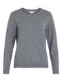 VIRIL O-NECK L/S KNIT TOP - NOOS