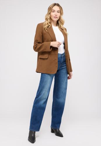 3502500-3358 LIZ 44/30 WIDE LEG - Mid Blue Used