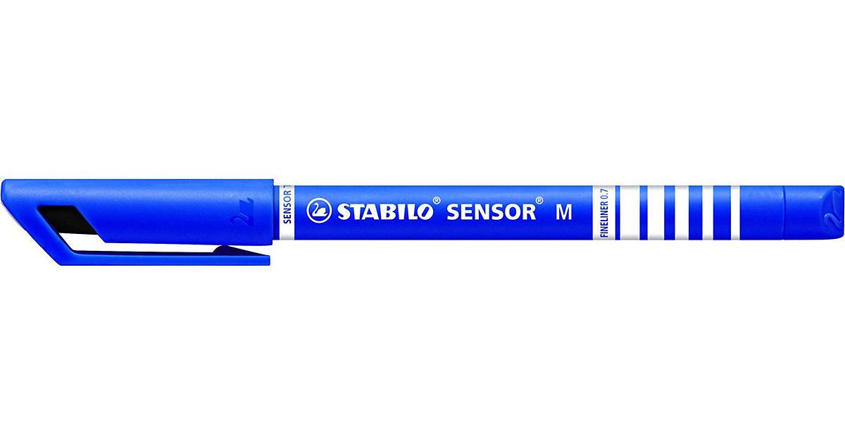 Fineliner STABILO® SENSOR®, 0,7 mm, blau Füller