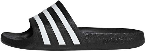 ADIDAS Badeslipper Badesandalen Adilette Aqua 48 ½ in Schwarz