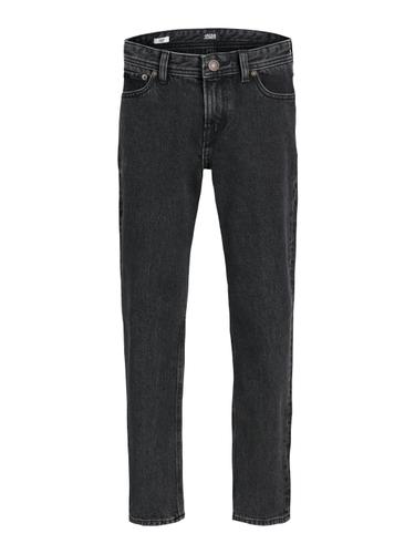JJICHRIS JJORIGINAL AKM 823 NOOS JNR 134 Locker geschnitten - Black Denim