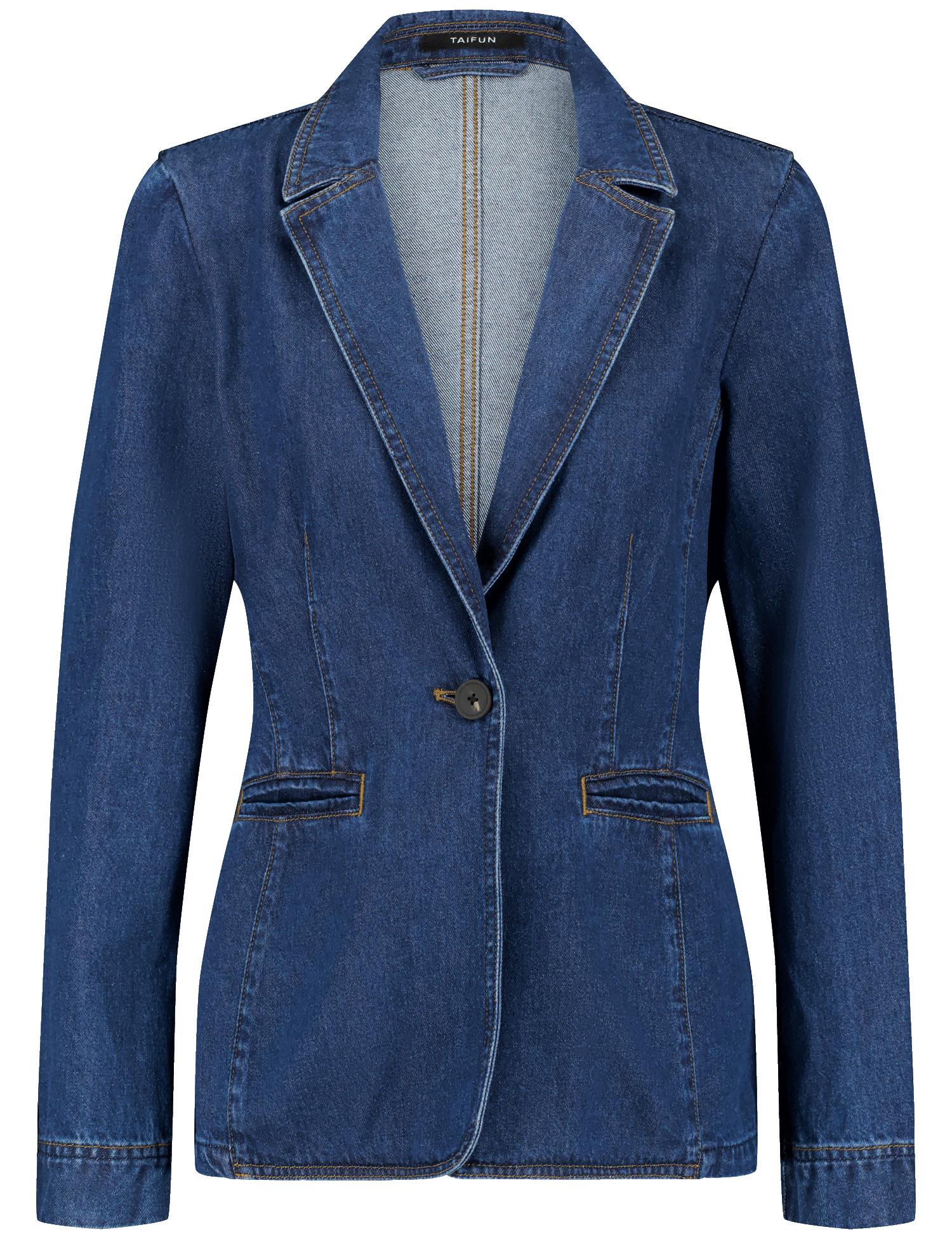 Jeansblazer 36 Tailliert - Dark Blue Denim