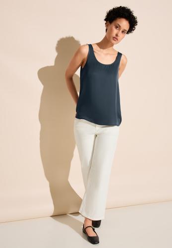 Satin Top 38 - Cool Vintage Green