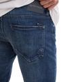 TTJOSH REGULAR SLIM Jeans 38/30 Slim Fit - Used Dark Stone Blue Denim