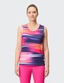 GIULIA Tanktop 44 - Fuchsia Red Print