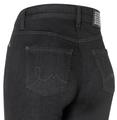 MAC JEANS - LAURA, Authentic Stretch Denim 36/32 Flared Fit - Schwarz