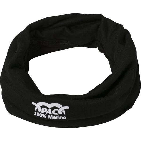P.A.C. Schal Merino Wool One Size in Schwarz