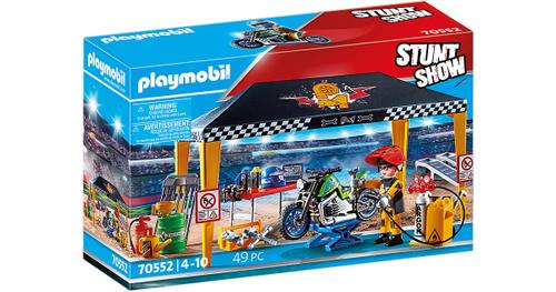 Playmobil® Konstruktions-Spielset »Werkstattzelt (70552), Stuntshow«