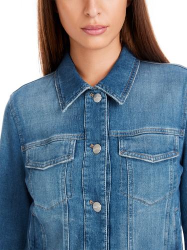 Jeansjacke in Denim - "Rethink Together" Blau 38