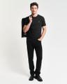 Regular Fit Shield T-Shirt Schwarz, Grau L
