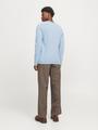 JJEHILL KNIT CREW NECK NOOS S Structure Fit - Cashmere Blue