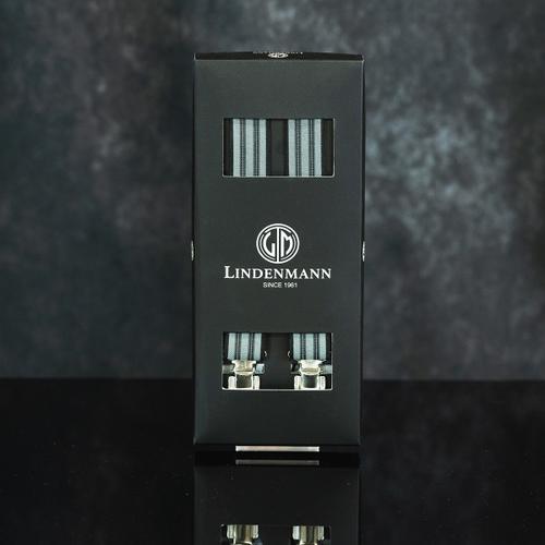 Hosenträger LINDENMANN X-Form 120 - Schwarz