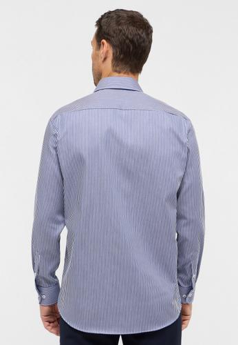 Hemd Satingewebe Langarm 41/Langarm - 65cm MODERN FIT - Navy