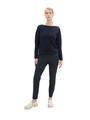 Lässige Stoffhose 40/32 Slim Fit - Real Navy Blue