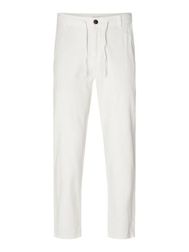 SLH172-SLIMTAPE BRODY LINEN PANT NOOS Weiß XXL