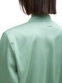 Bomberjacke mit Satin L Regular Fit - Dust Green