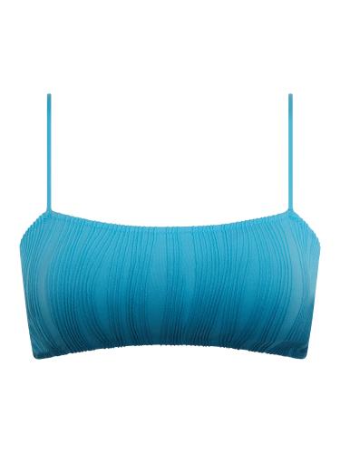 Swim One Size Bügelloser T-Shirt Bikini BH (variabel) M/L - Blue Tie & Dye