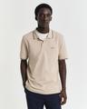 Tipped Piqué Poloshirt M - Dry Sand