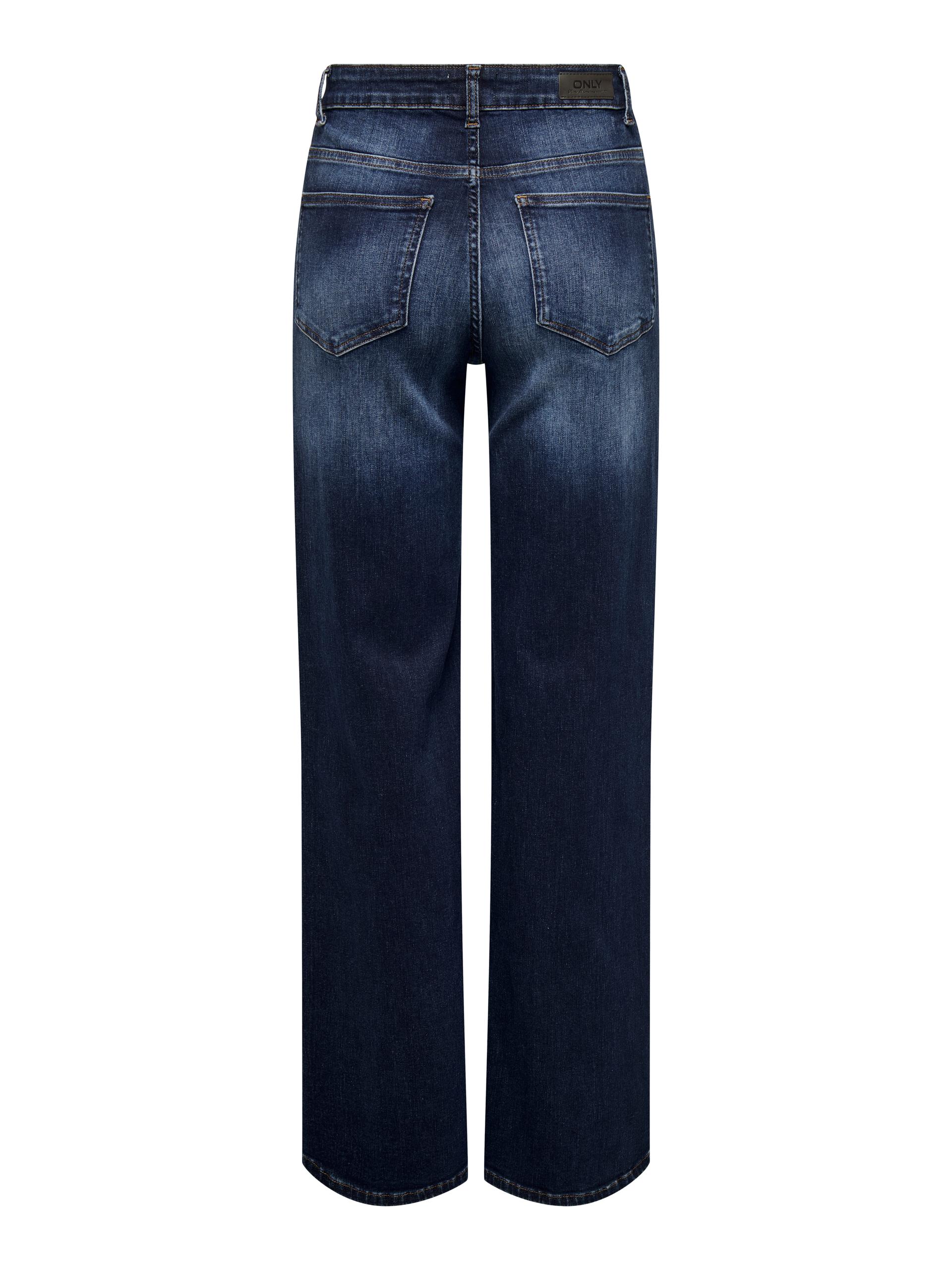 ONLMADISON BLUSH HW WIDE DNM REA081 NOOS Blau XS/32