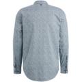 Long Sleeve Shirt Print on Poplin Stretch Weiß XXL