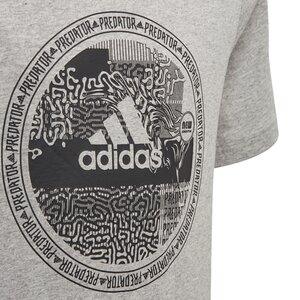 ADIDAS Kinder T-Shirt 176 in Grau